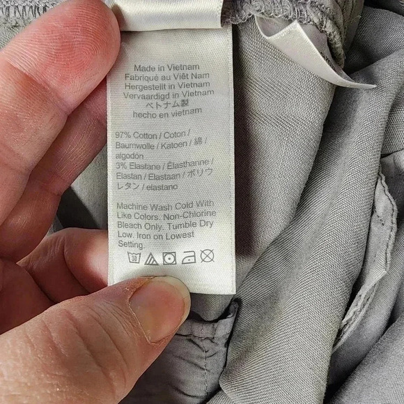 NWT J. Crew Gray Chino Shorts Plus Size 24 - Picture 9 of 10